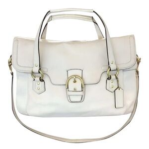 Beautiful Ivory Coach Campbell Handbag Shoulder Crossbody